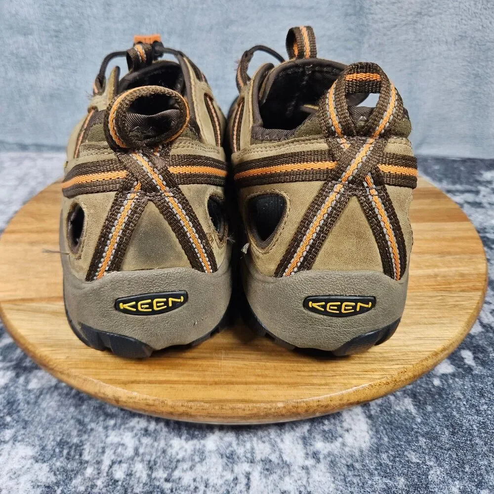 Keen Arroyo II Brown Leather Hiking Sandals Men's 11.5 Waterproof Arch Support